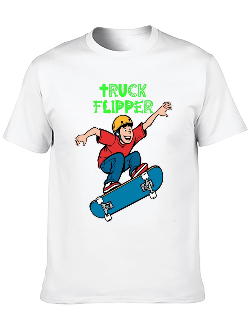 Truck Flipper Skateboard T-Shirt