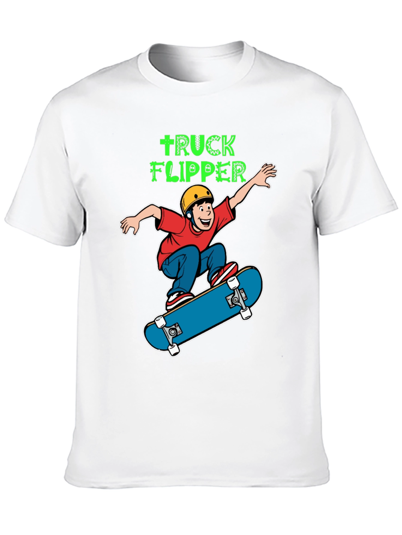Truck Flipper Skateboard T-Shirt