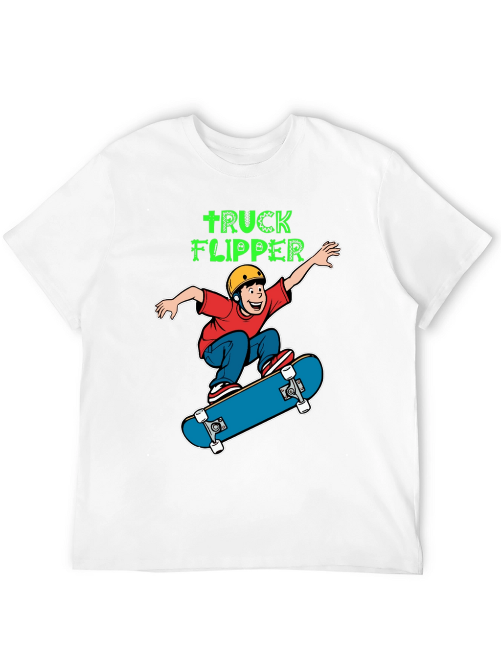 Truck Flipper Skateboard T-Shirt