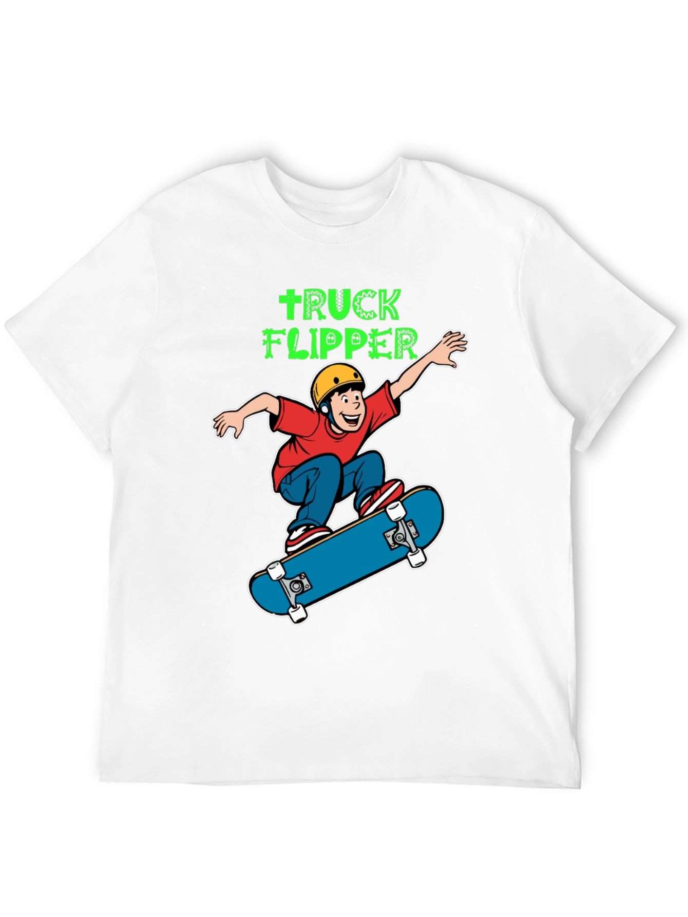 Truck Flipper Skateboard T-Shirt