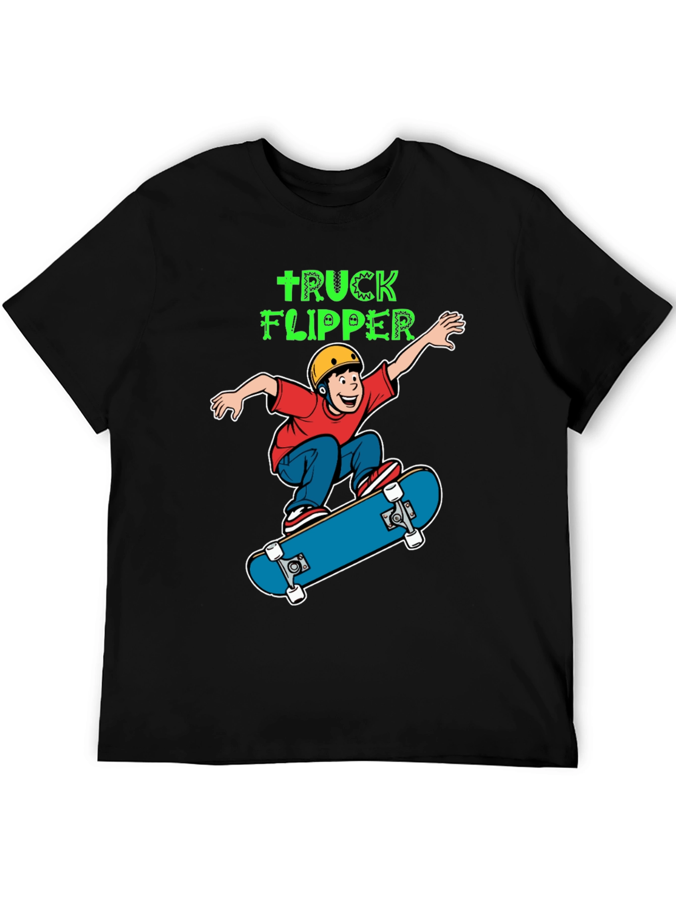 Truck Flipper Skateboard T-Shirt