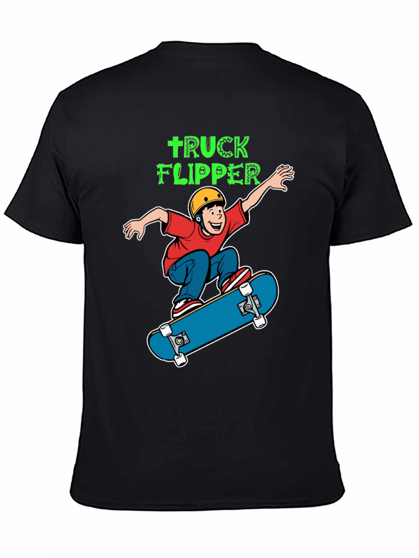 Truck Flipper Skateboard T-Shirt