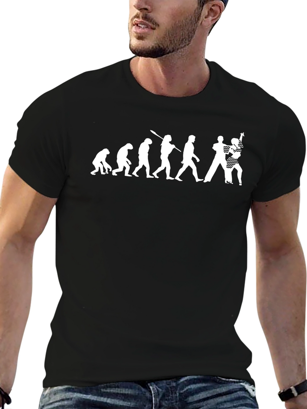 Evolution of Dance T-Shirt - Black Graphic Tee