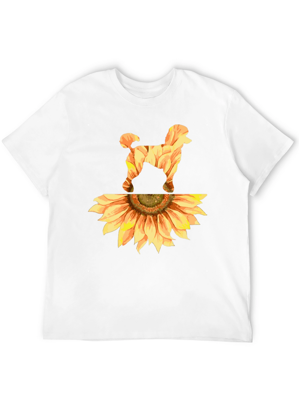 Sunflower Poodle Graphic Tee