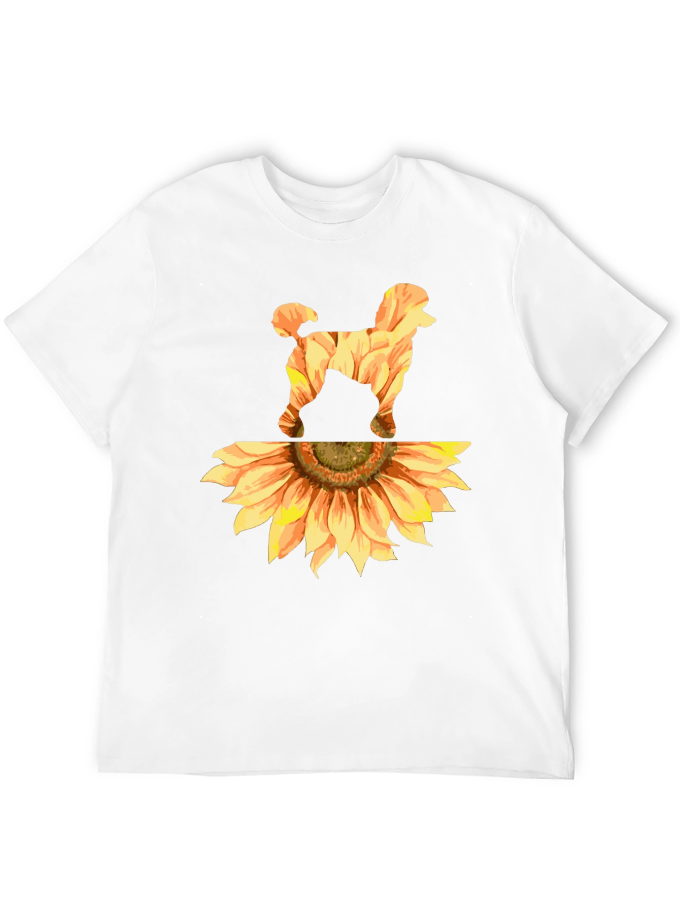 Sunflower Poodle Graphic Tee