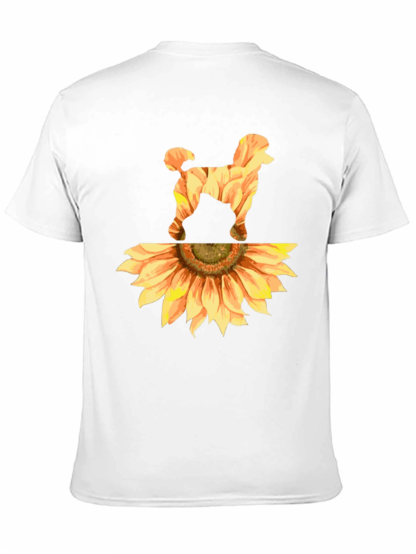 Sunflower Poodle Graphic Tee