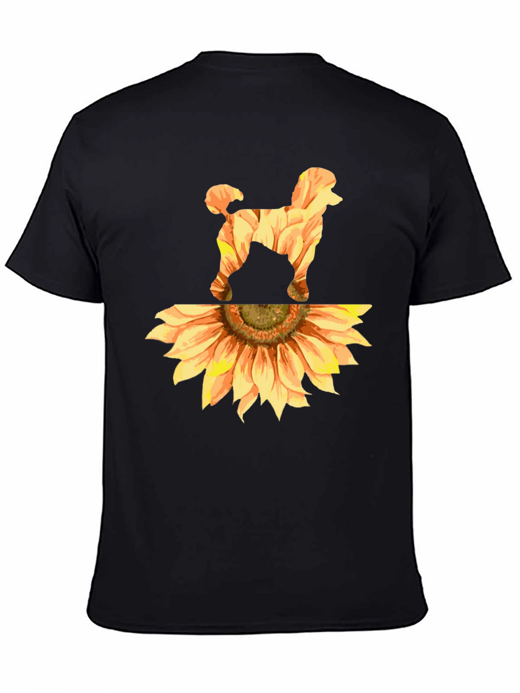 Sunflower Poodle Graphic Tee