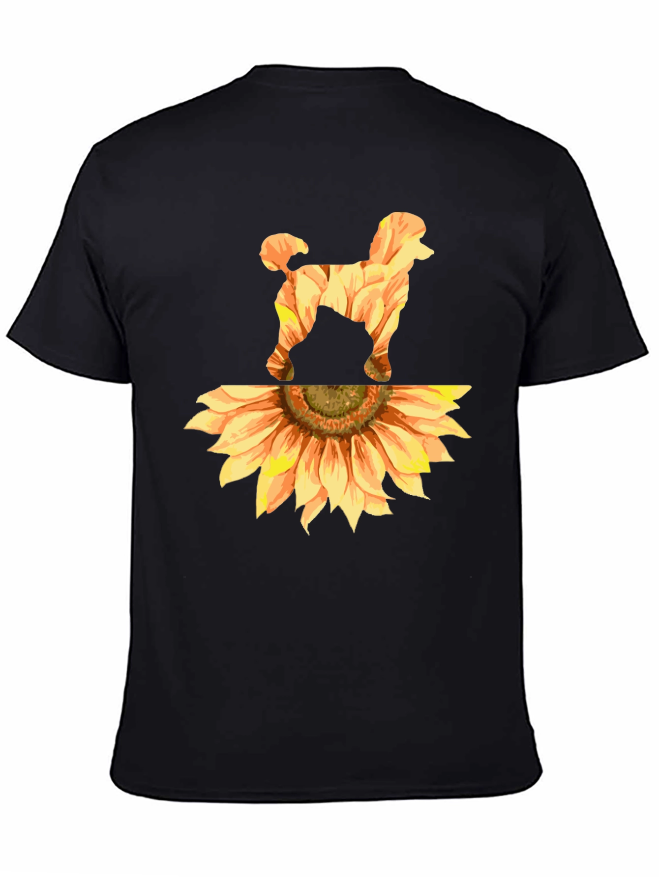 Sunflower Poodle Graphic Tee