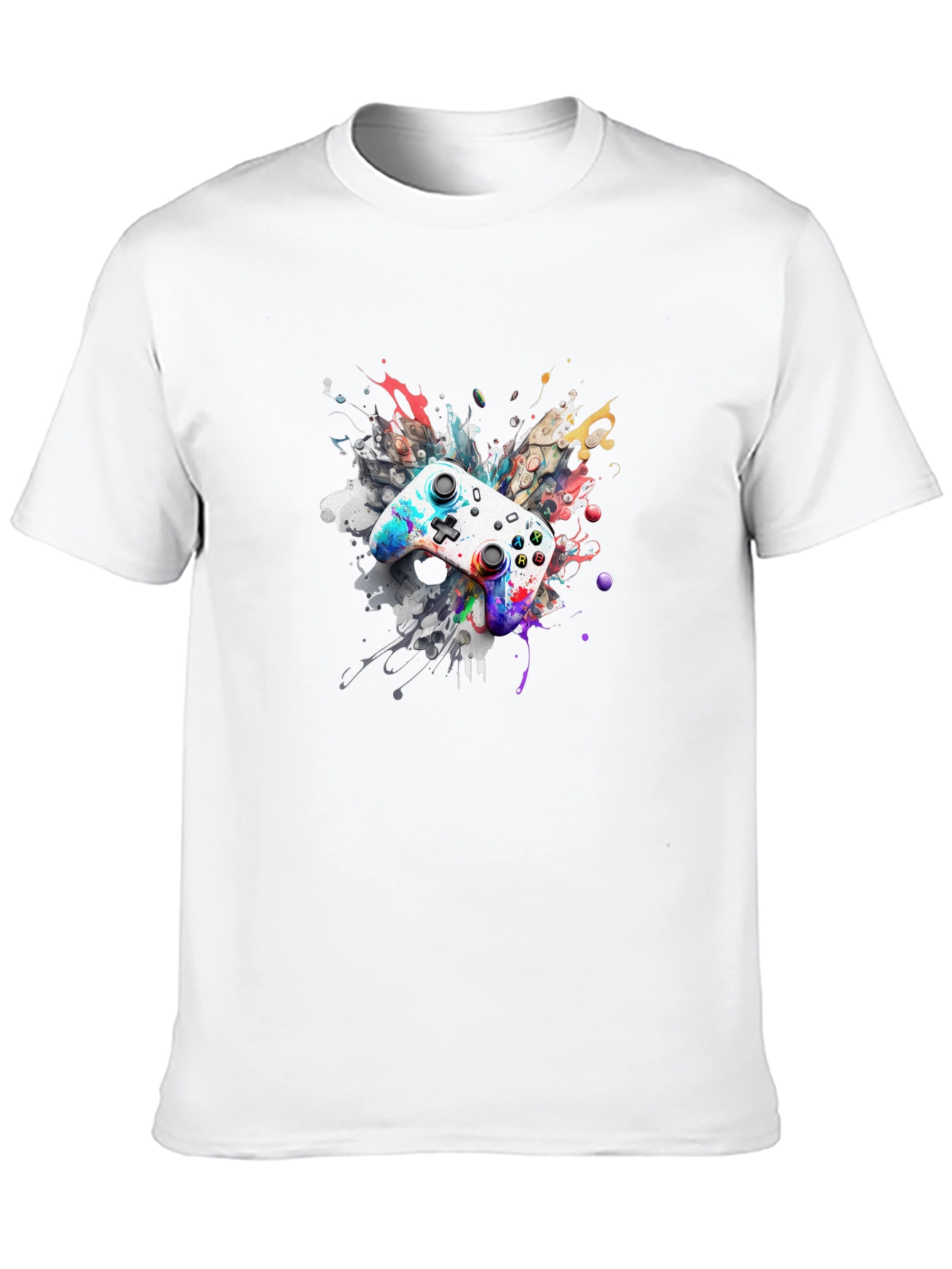 Colorful Gaming Controller T-Shirt