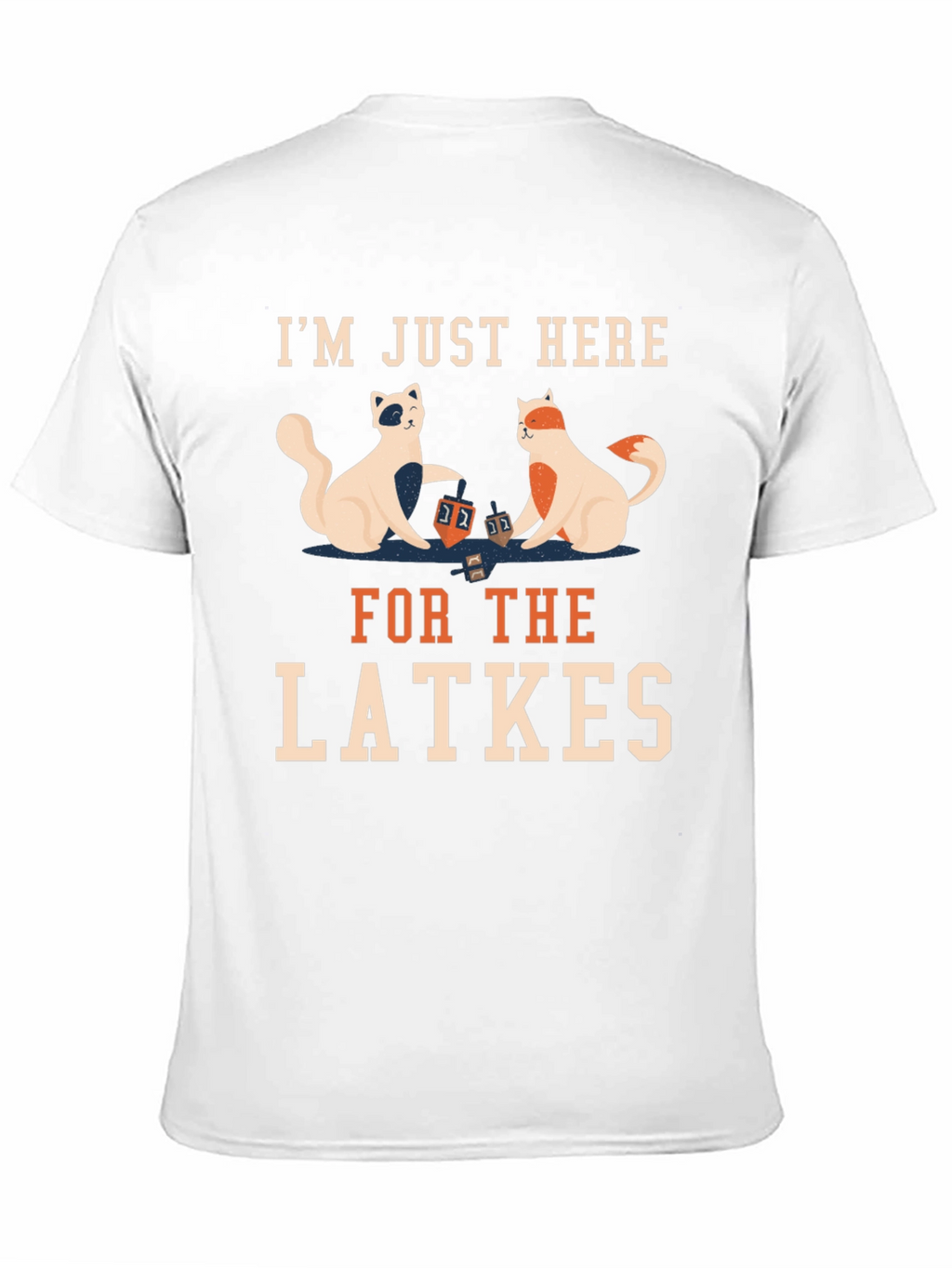 Latkes Cats T-Shirt - Holiday Fun
