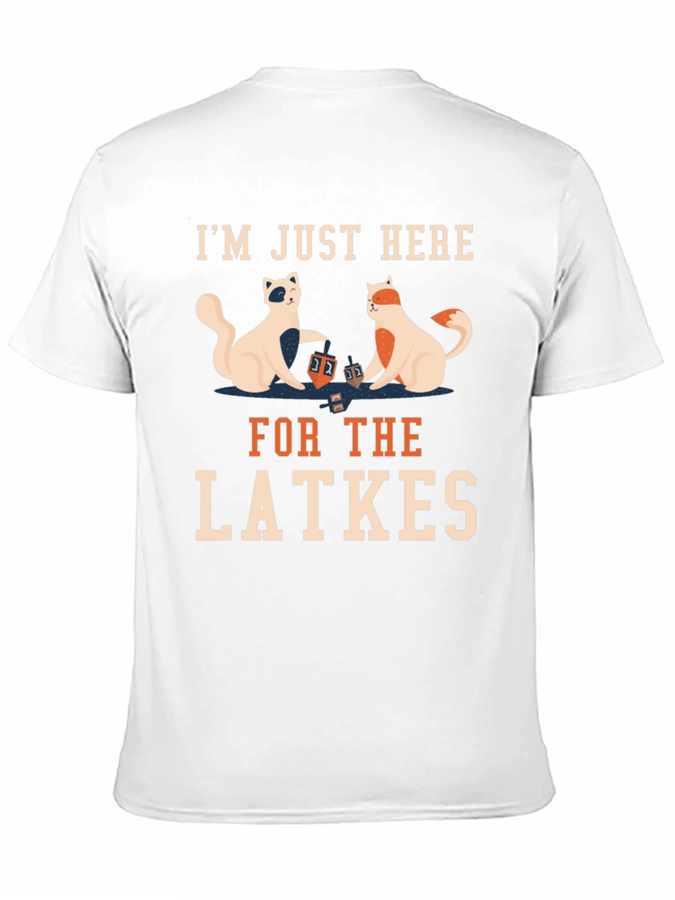 Latkes Cats T-Shirt - Holiday Fun