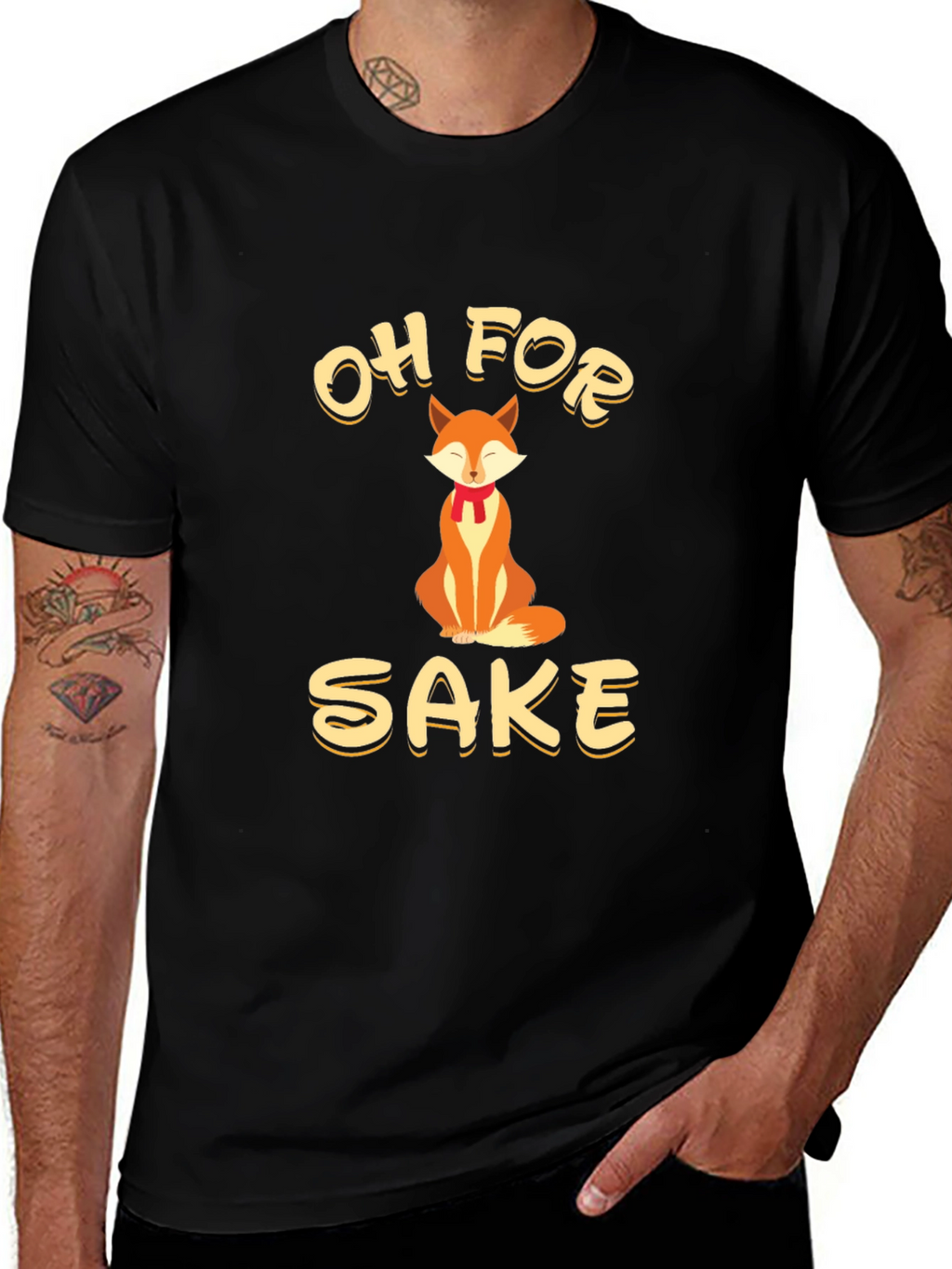 Oh For Fox Sake - Funny Graphic Tee