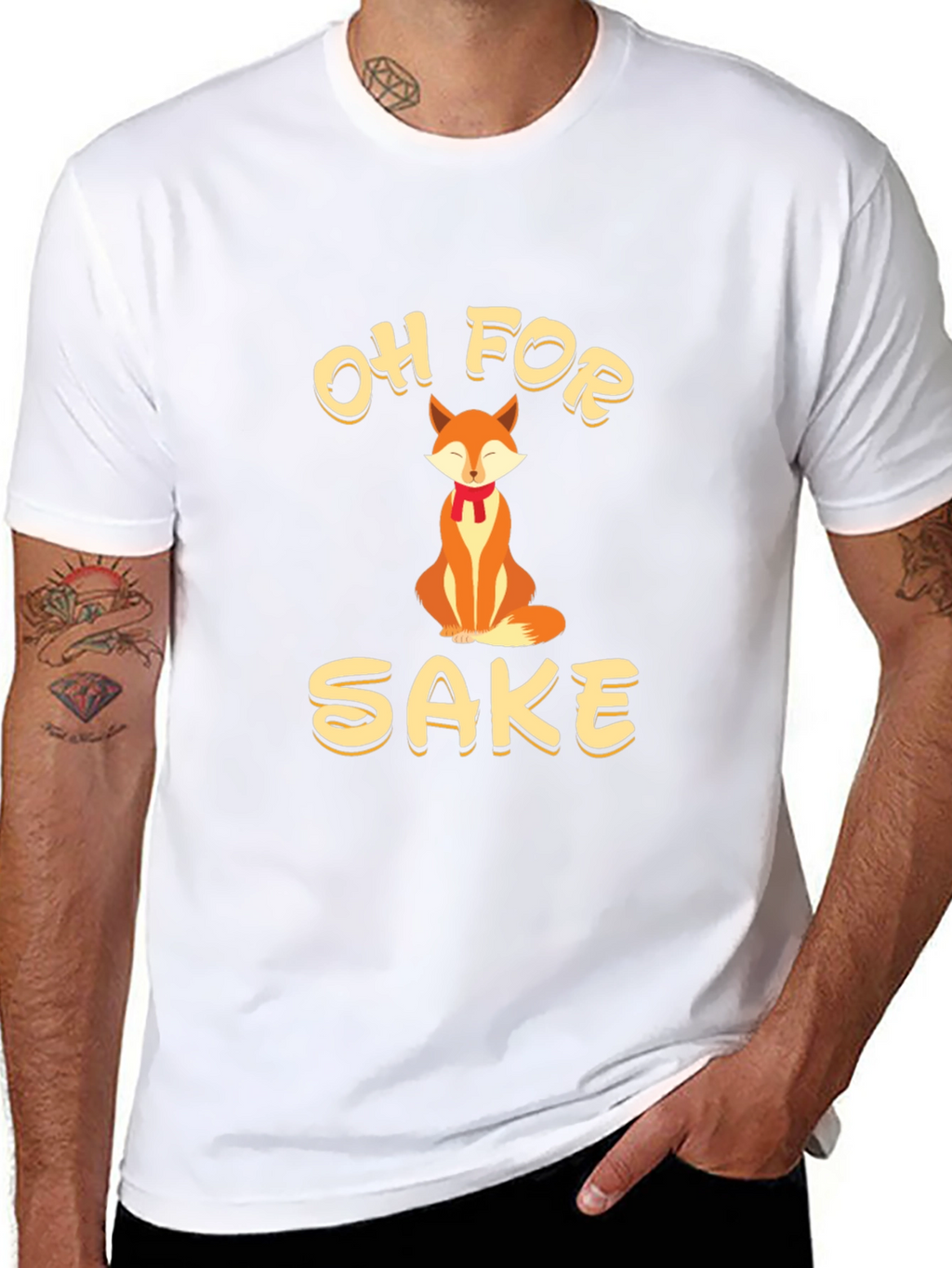 Oh For Fox Sake - Funny Graphic Tee