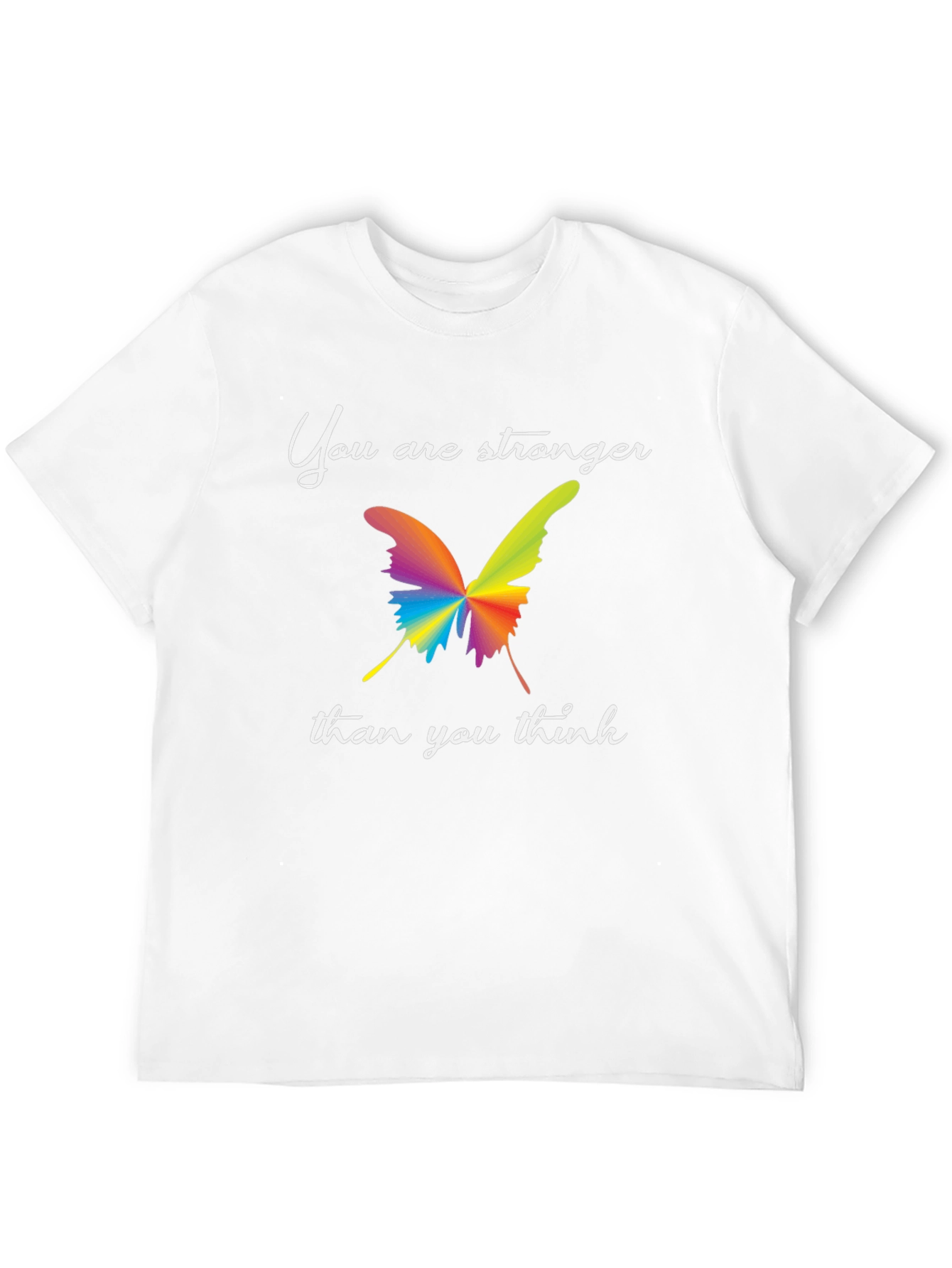 Stronger Butterfly Graphic Tee