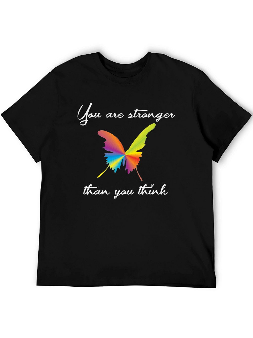 Stronger Butterfly Graphic Tee