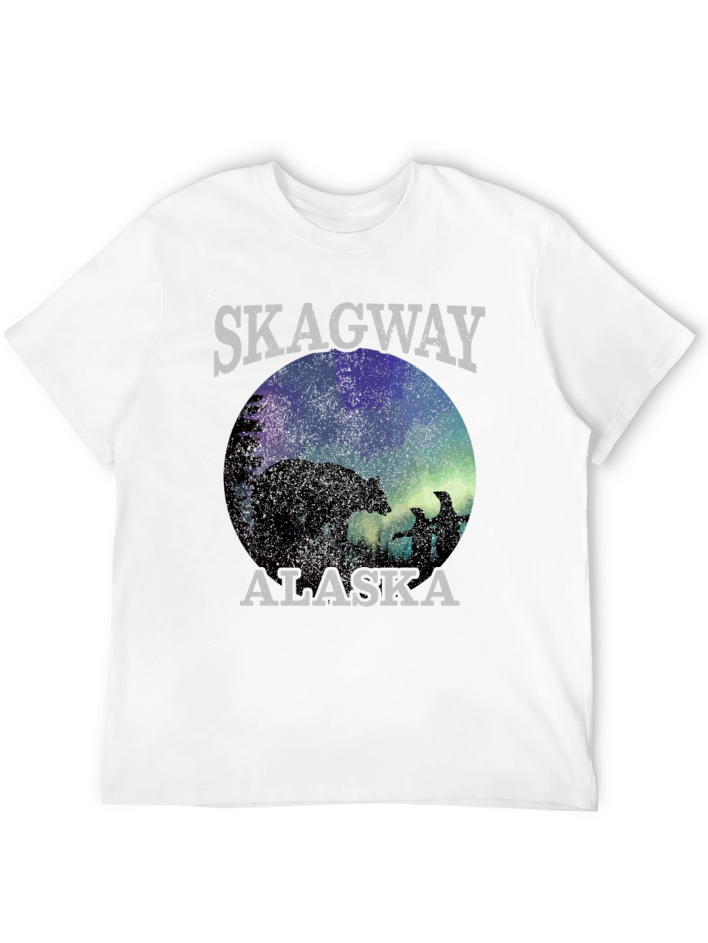 Skagway Alaska T-Shirt Bear Silhouette