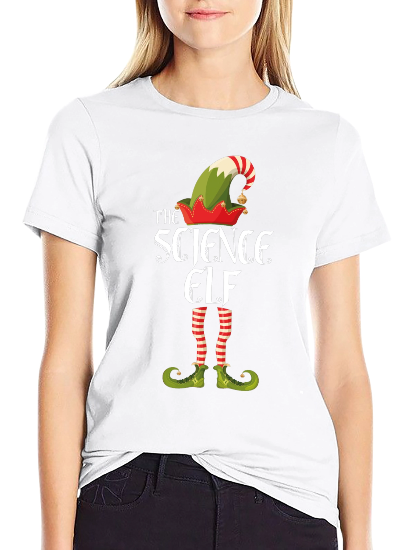The Science Elf Christmas T-Shirt