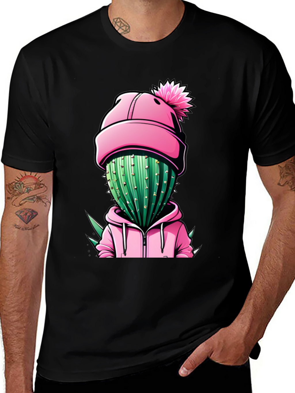 Cactus Character T-Shirt