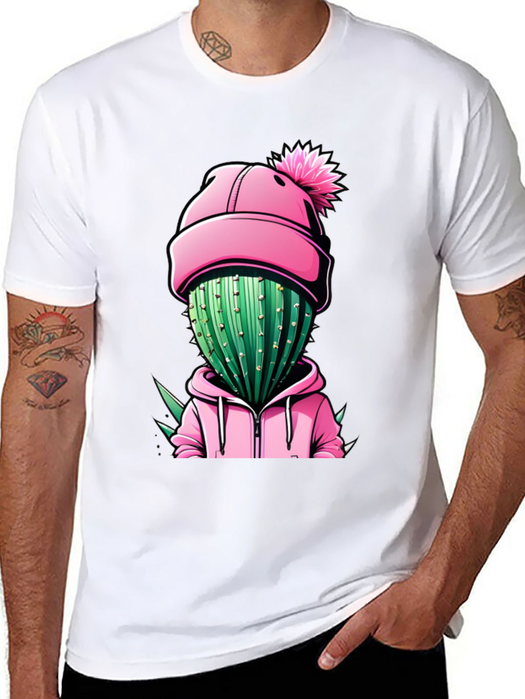 Cactus Character T-Shirt