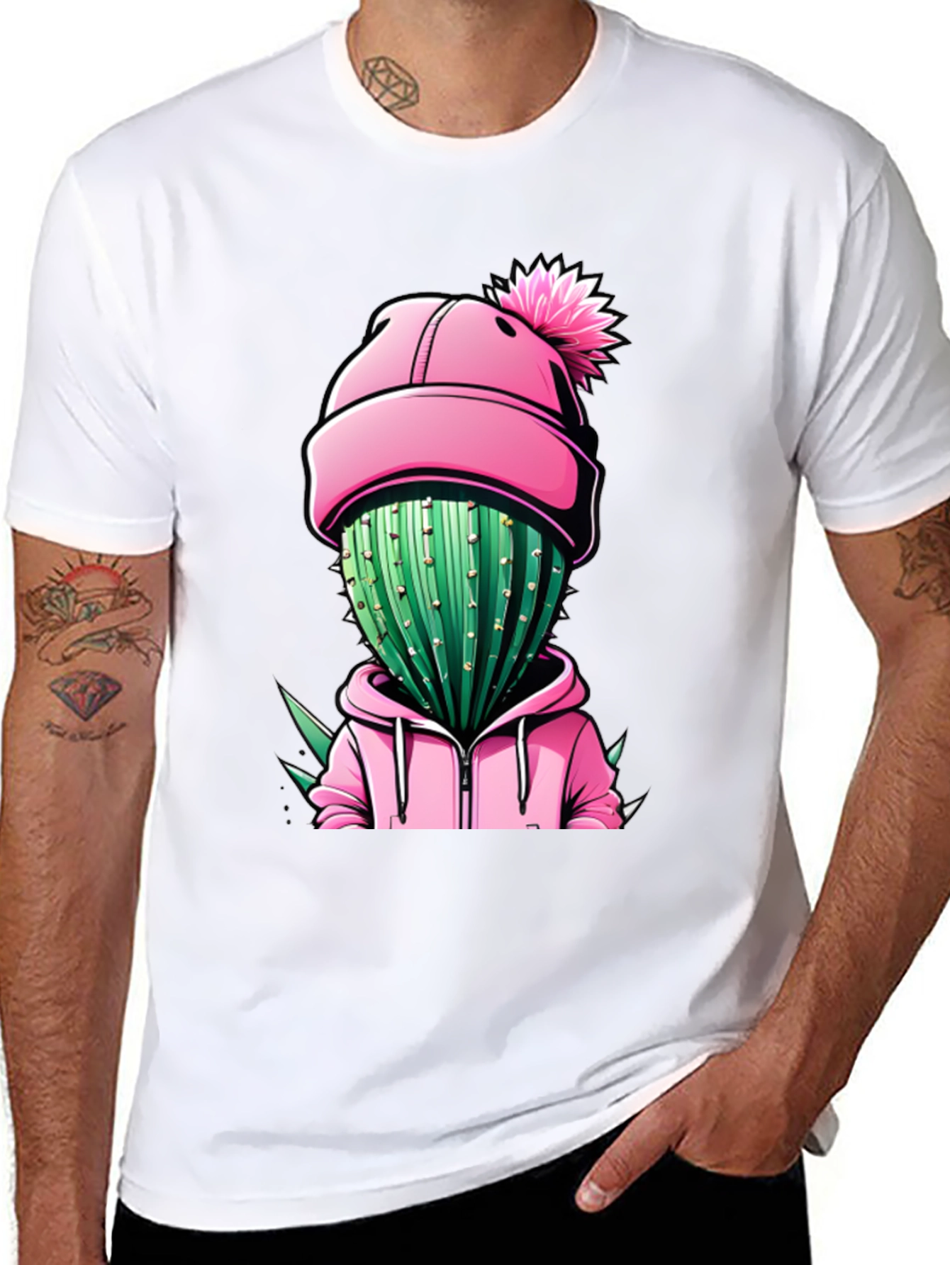 Cactus Character T-Shirt