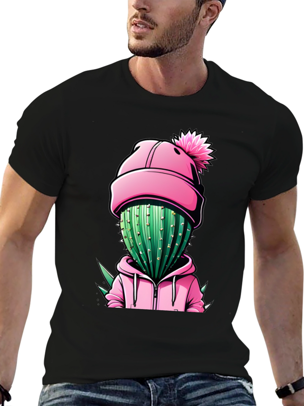 Cactus Character T-Shirt