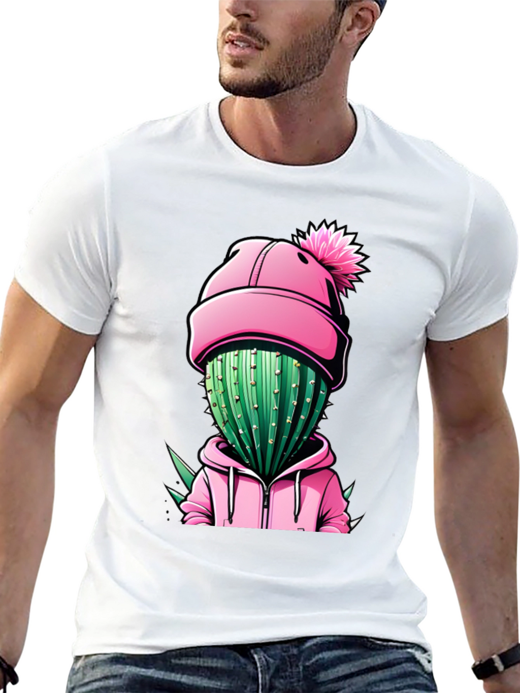 Cactus Character T-Shirt