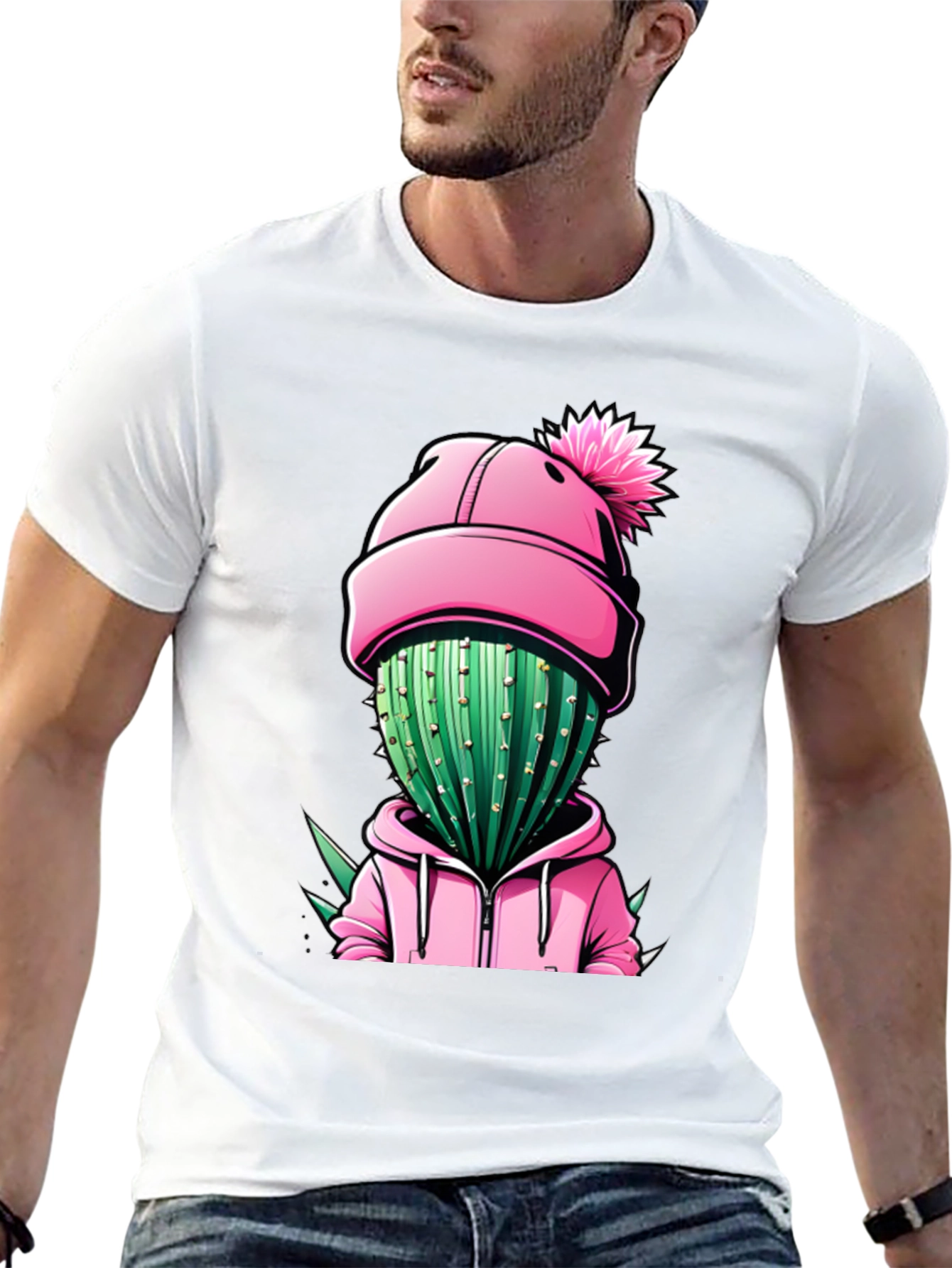 Cactus Character T-Shirt