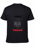 Piano Player Therapy Funny Mens T-Shirt