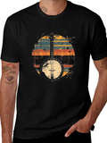 Retro Banjo Graphic T-Shirt - Classic Musician Tee