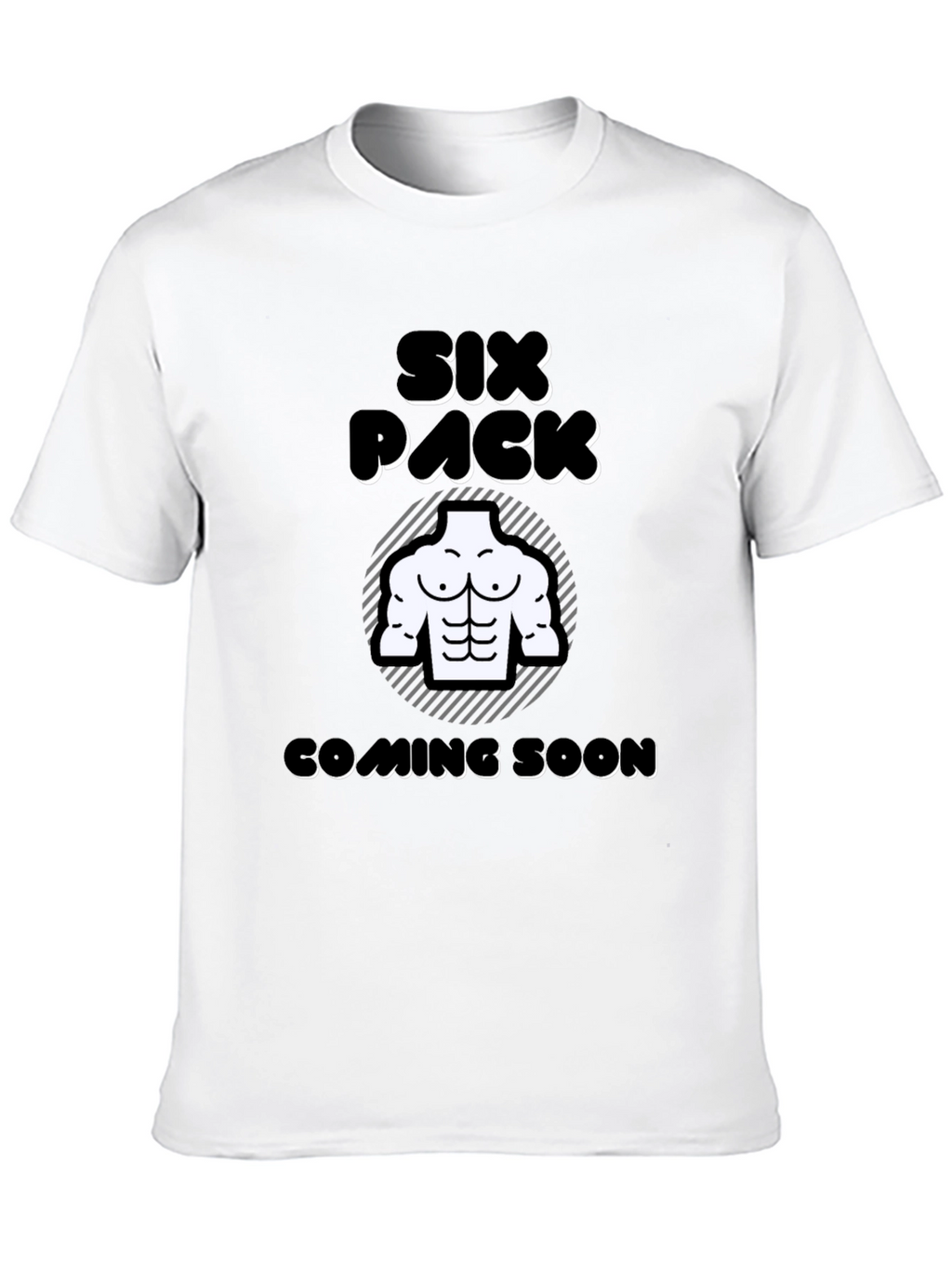 Six Pack Coming Soon Mens T-Shirt