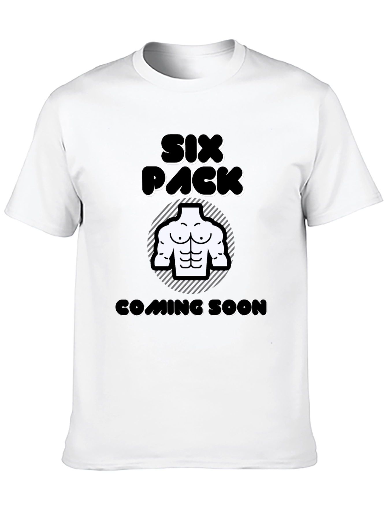 Six Pack Coming Soon Mens T-Shirt