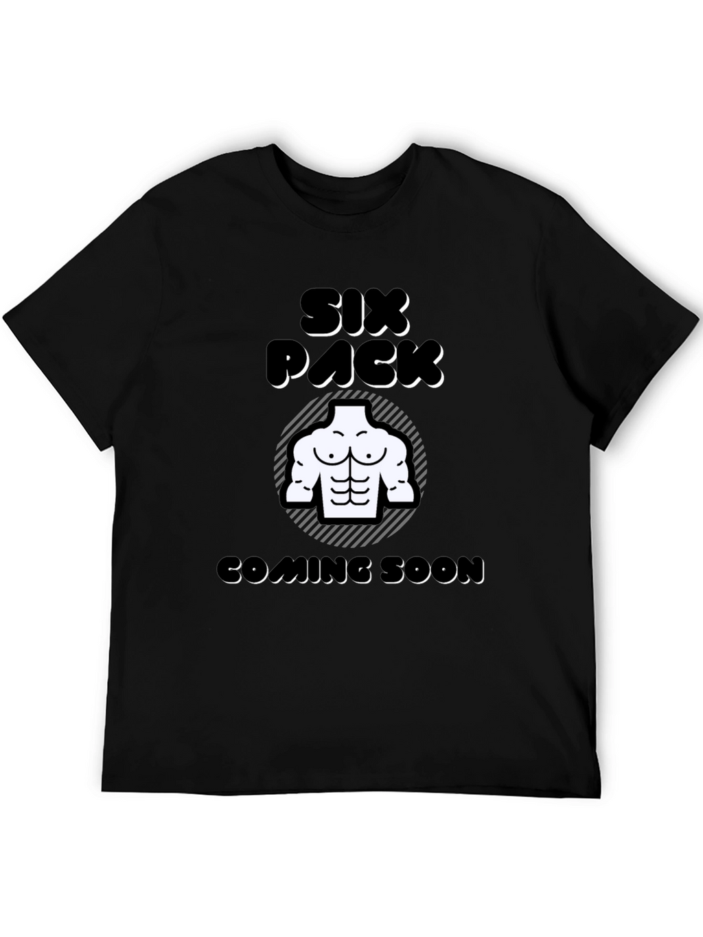 Six Pack Coming Soon Mens T-Shirt