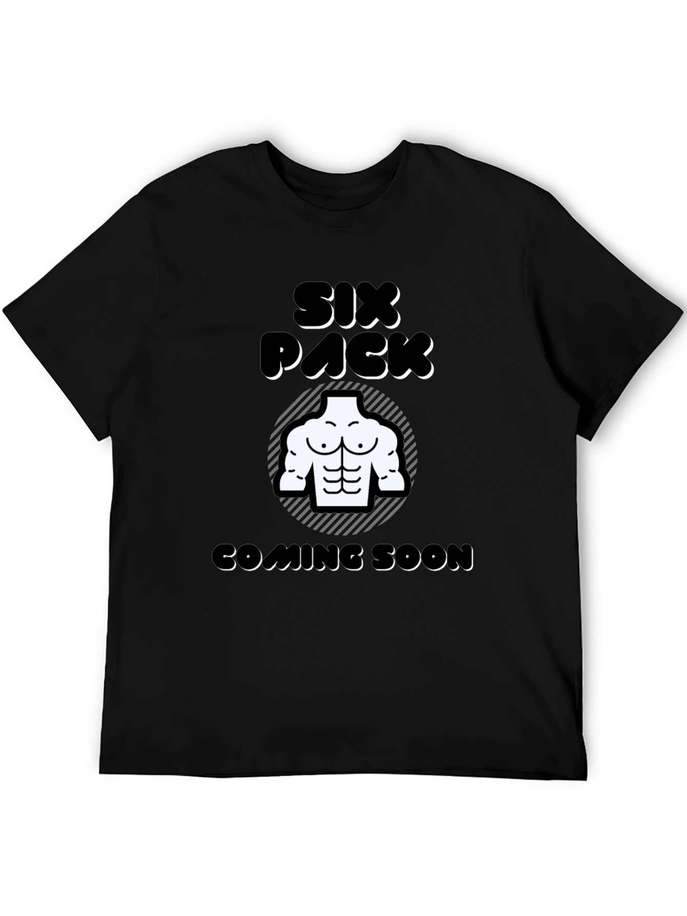 Six Pack Coming Soon Mens T-Shirt