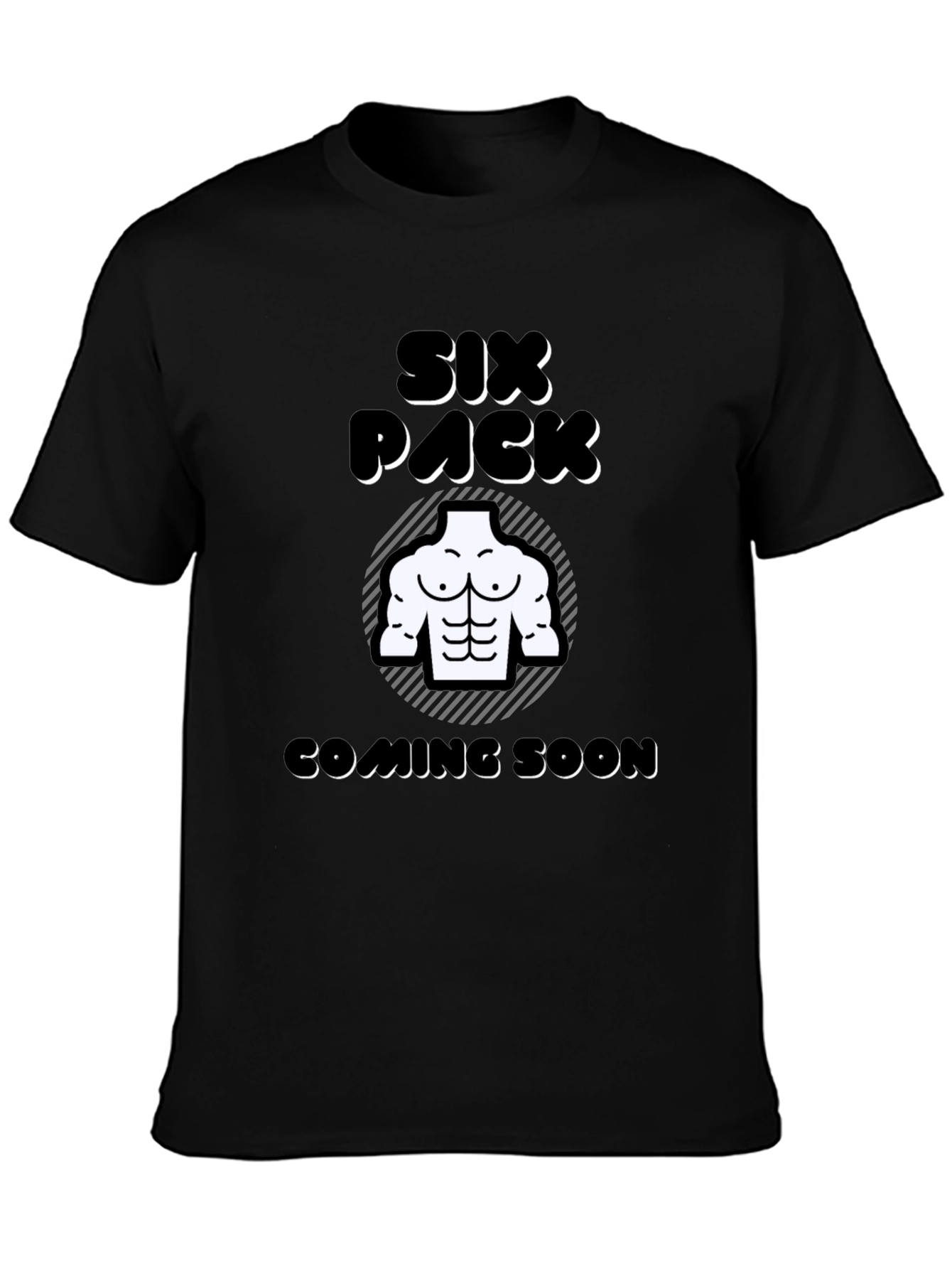 Six Pack Coming Soon Mens T-Shirt