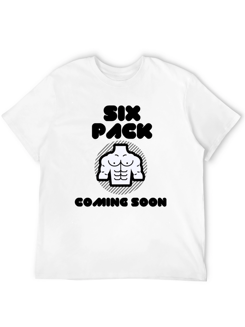 Six Pack Coming Soon Mens T-Shirt