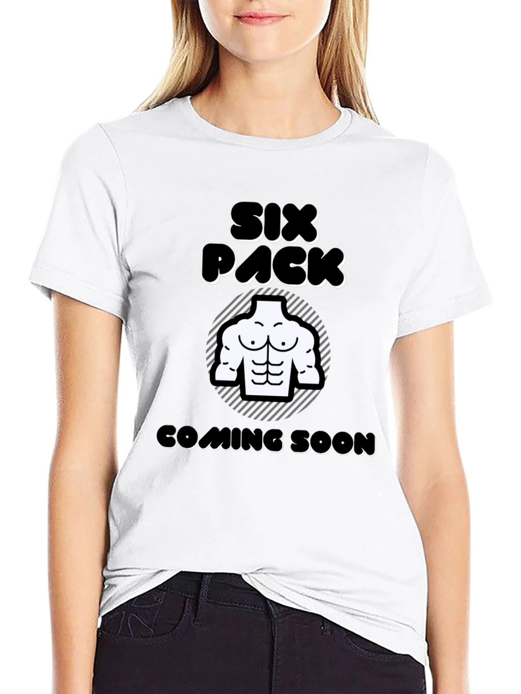 Six Pack Coming Soon Mens T-Shirt