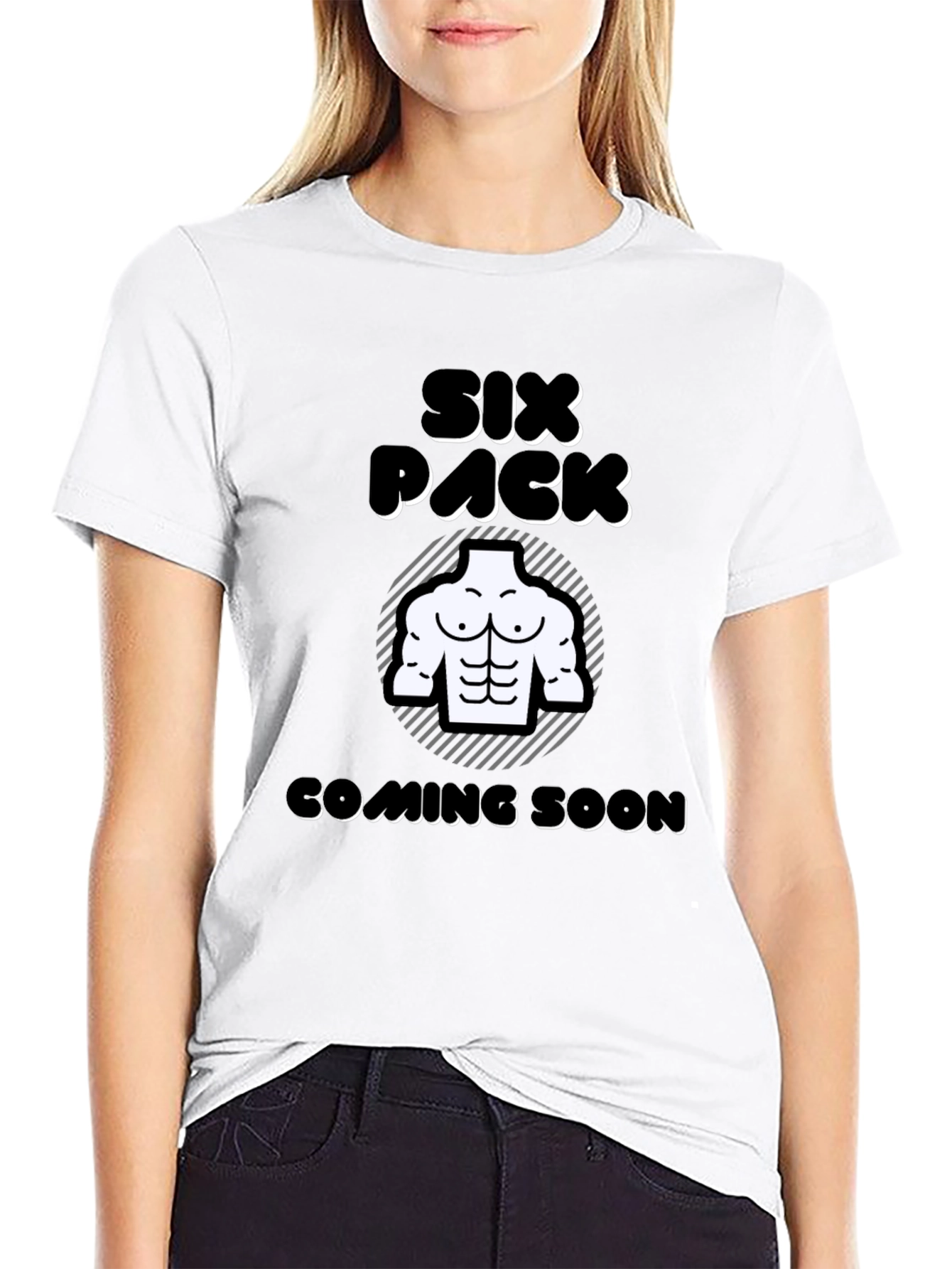 Six Pack Coming Soon Mens T-Shirt