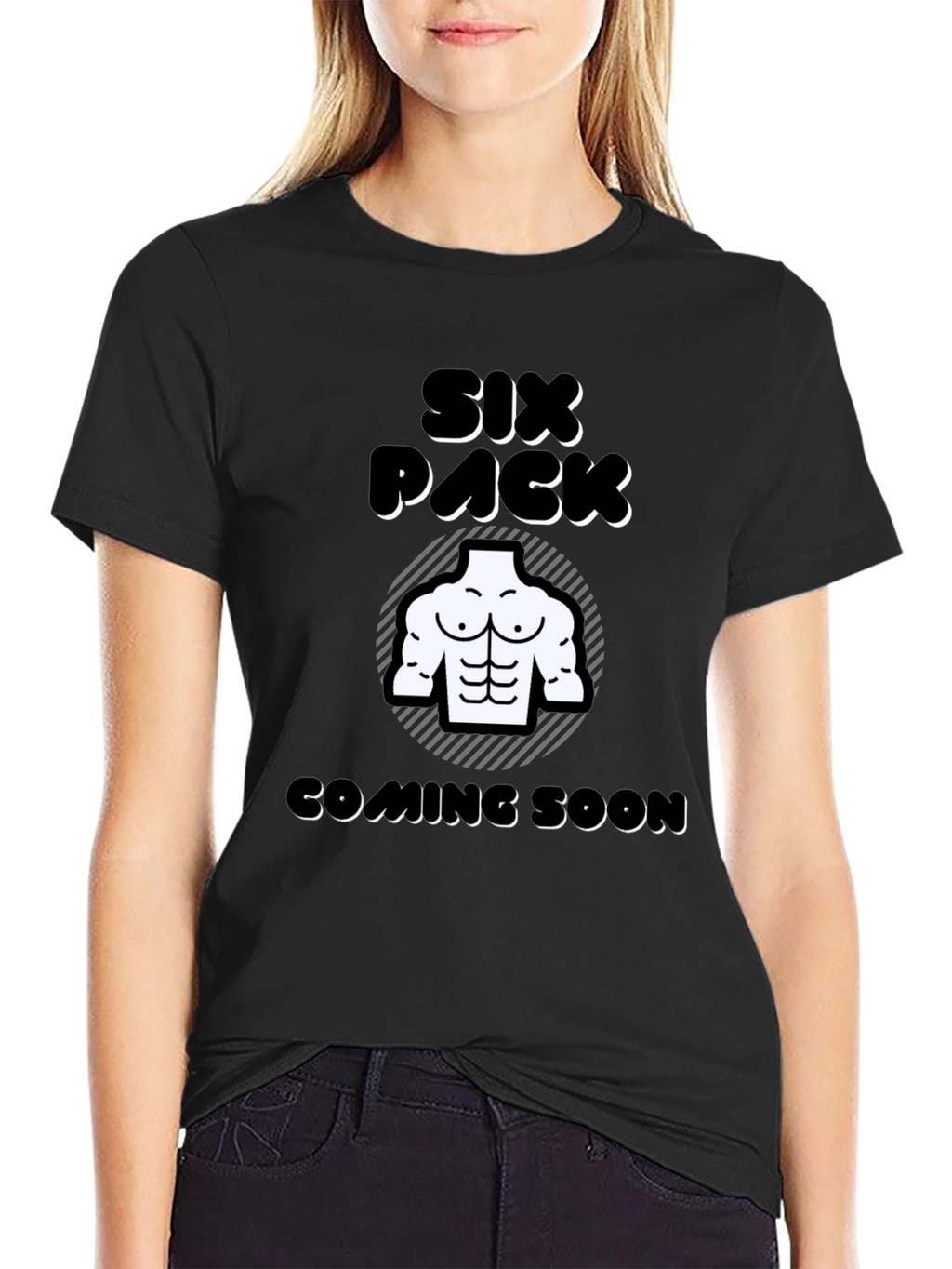 Six Pack Coming Soon Mens T-Shirt
