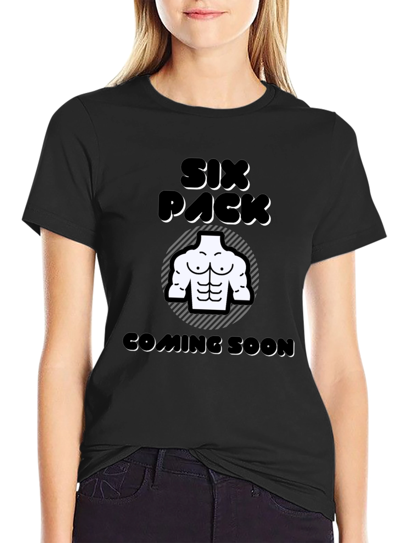 Six Pack Coming Soon Mens T-Shirt