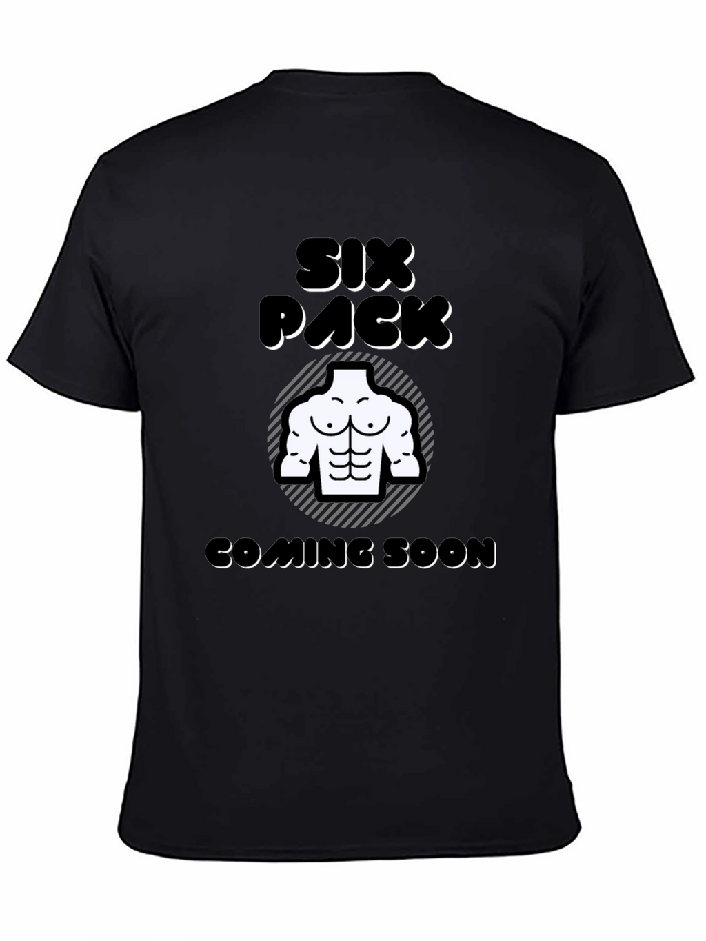 Six Pack Coming Soon Mens T-Shirt