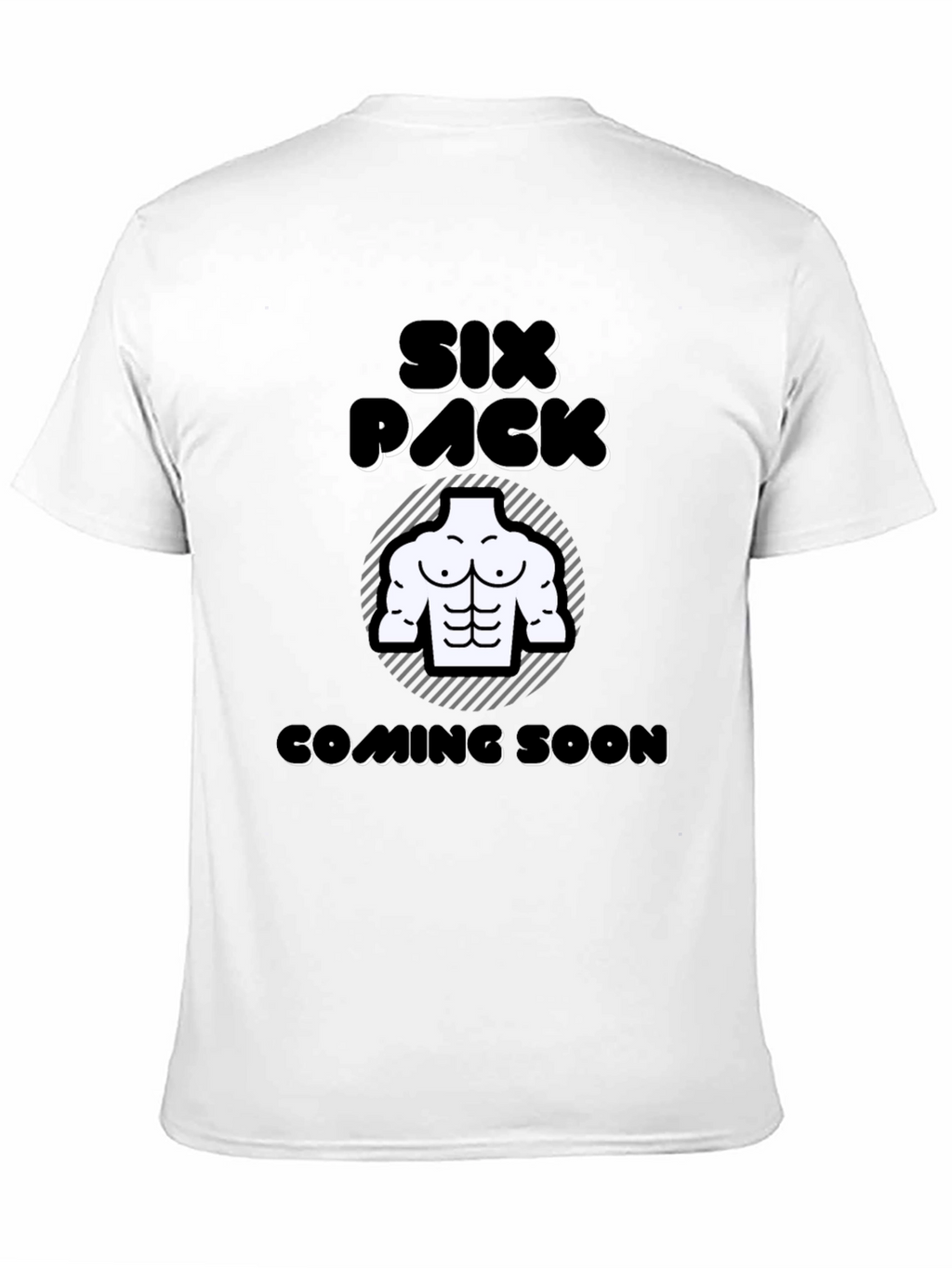 Six Pack Coming Soon Mens T-Shirt