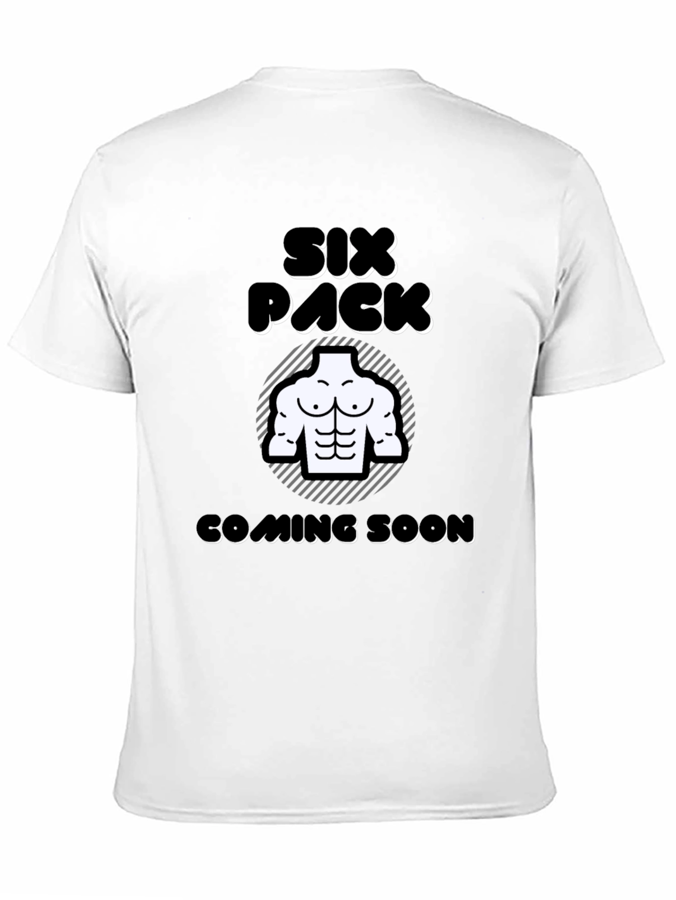 Six Pack Coming Soon Mens T-Shirt
