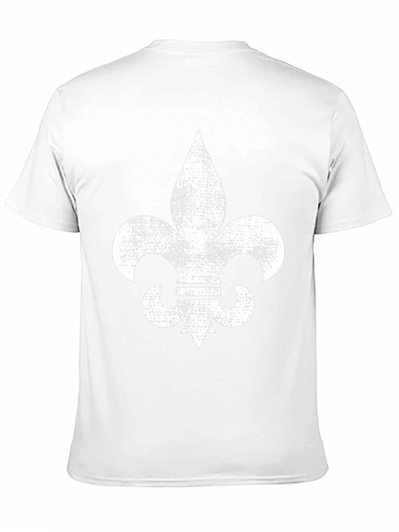 Fleur-de-lis Graphic Tee - Distressed Print