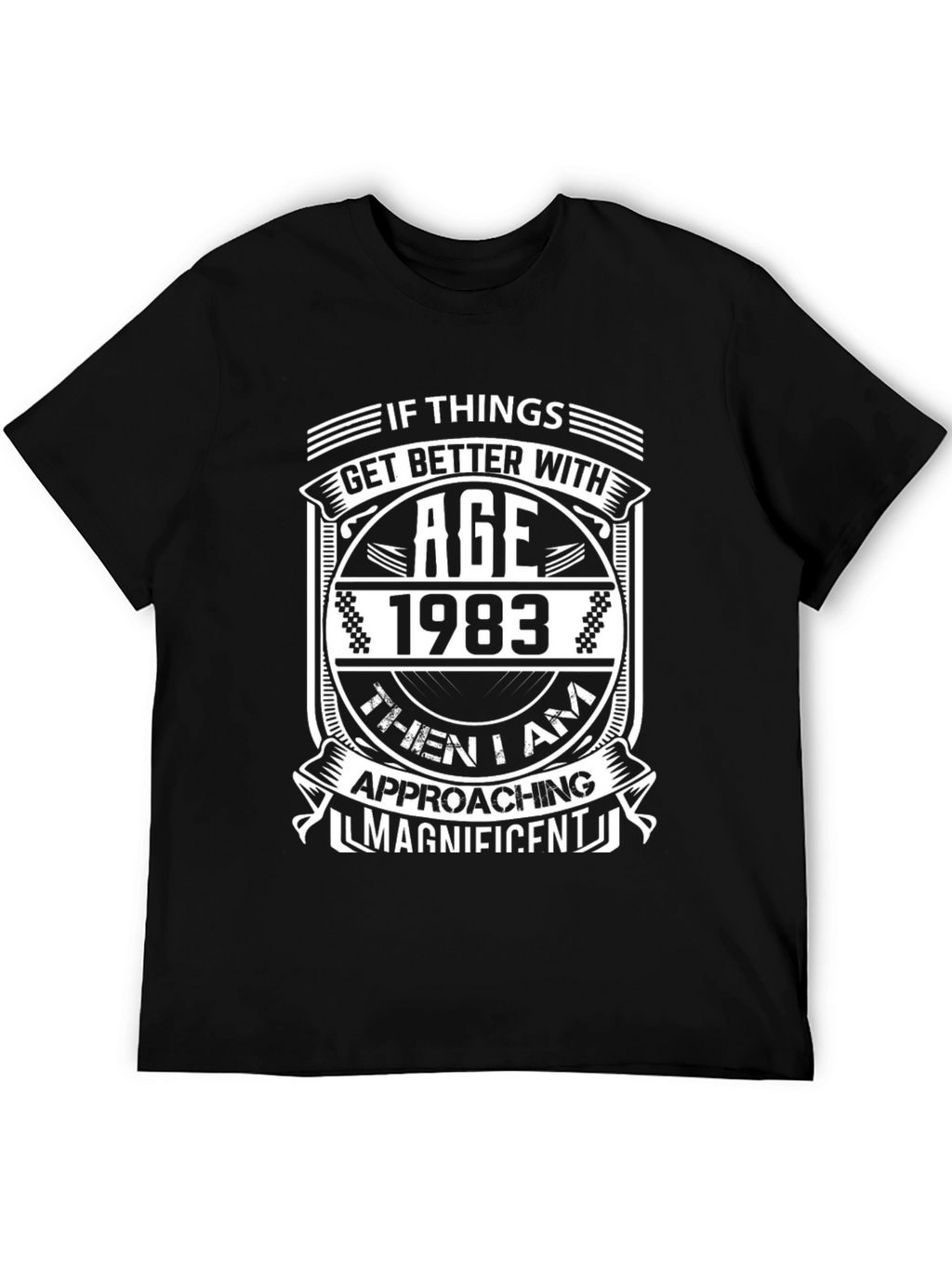 1983 Birthday Ageing Magnificent Graphic T-Shirt