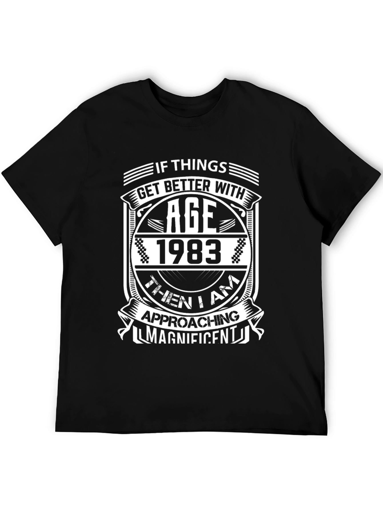 1983 Birthday Ageing Magnificent Graphic T-Shirt