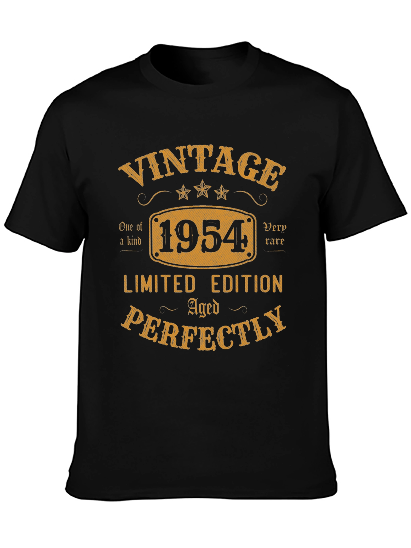 Vintage 1954 Limited Edition Black T-Shirt