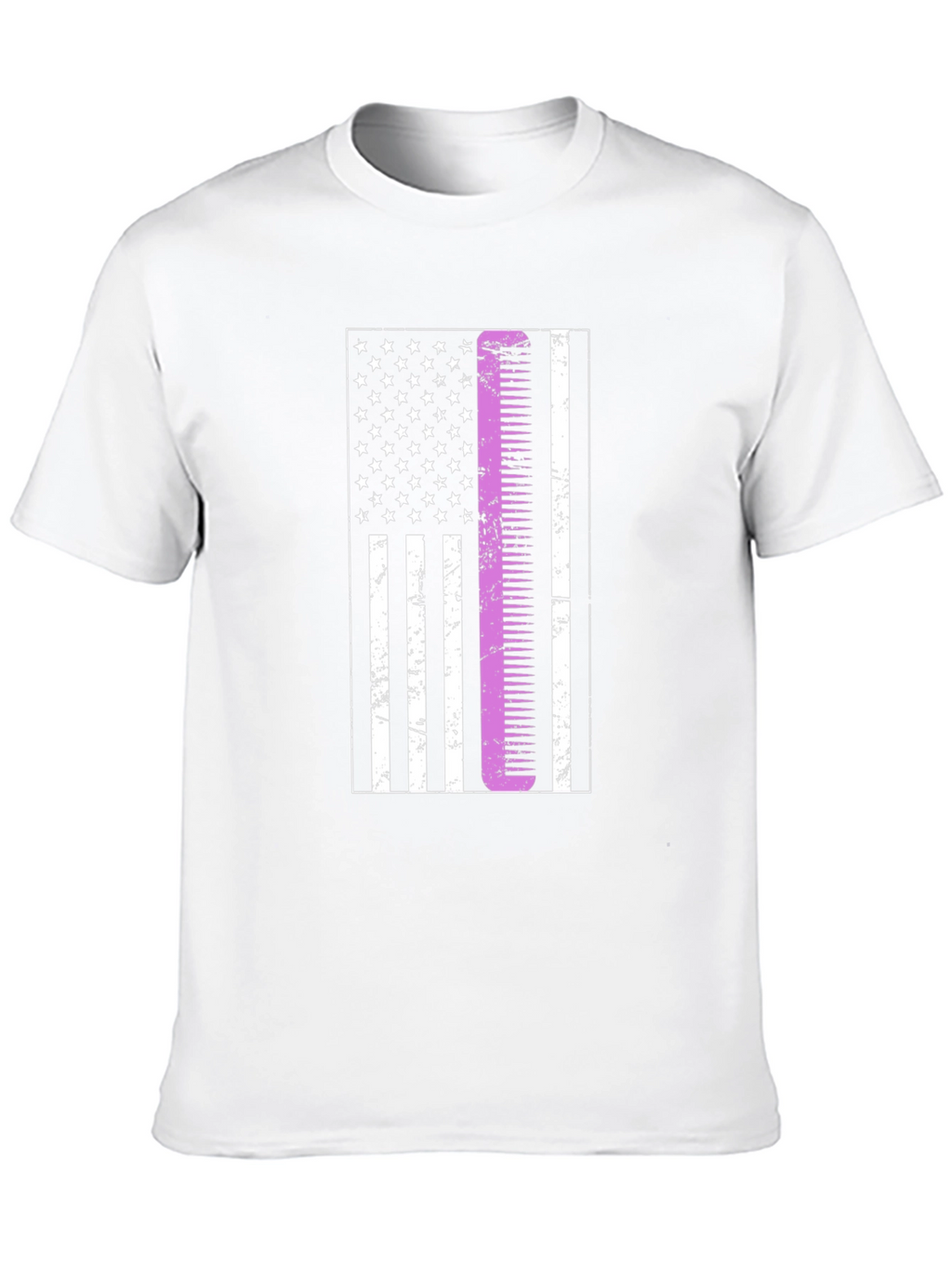 Barber American Flag T-Shirt