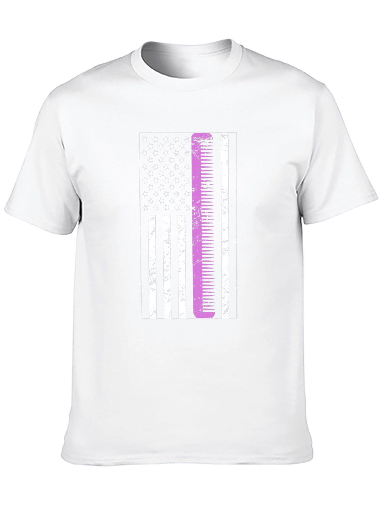 Barber American Flag T-Shirt