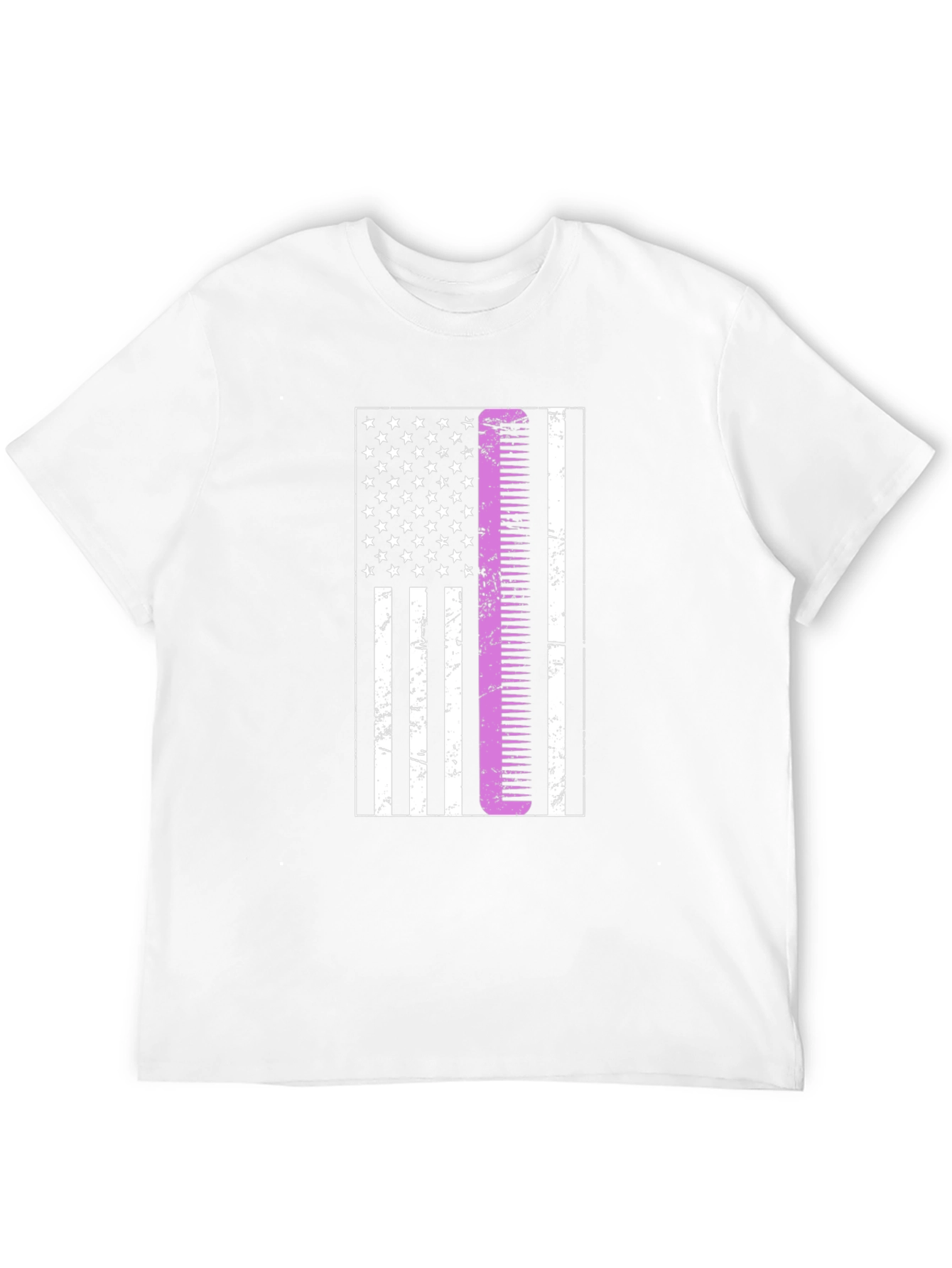 Barber American Flag T-Shirt