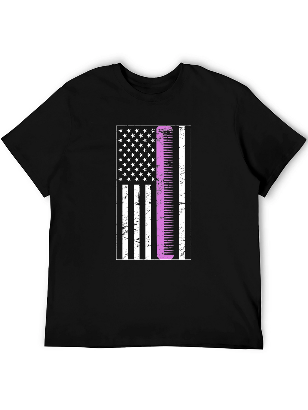 Barber American Flag T-Shirt